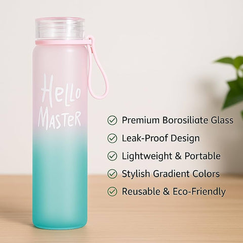 Hello Master water bottel